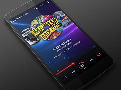 NexusPlayer android app mobile music music player nexus 5 phone smartphone