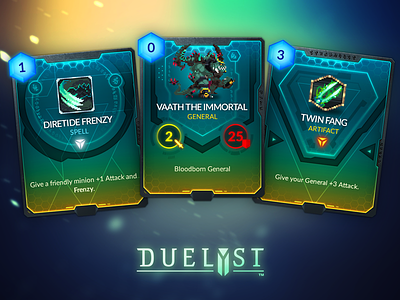 Duelyst Cards - Magmar assets card cards duelyst game game assets game design