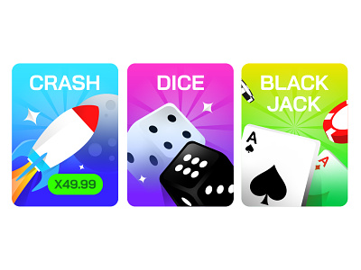 Casino Gamemodes Illustrations blackjack casino dice esport flat gambling game games gaming illustration illustrations poker rocket
