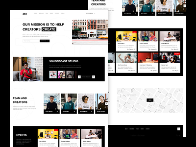 368 Website 368 casey neistat concept landing page studio website youtube