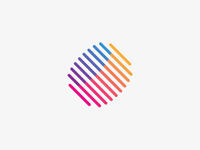 Spectrum gradient icon logo spectrum
