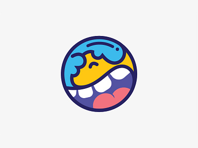 Smile icon logo smile