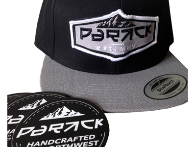 PBRack Snapback & Stickers hat mountain nhammonddesign nick hammond nick hammond design nickhammonddesign.com pbrack pbrack clothing pbrack snapback pbrack.com snapback sticker