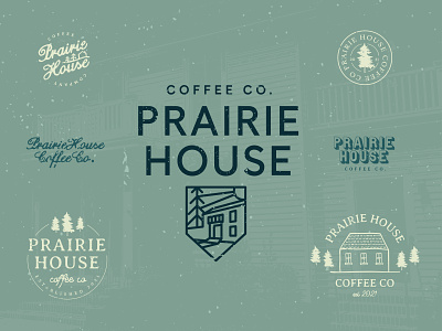 Prairie House Coffee Co badge branding canada coffee conscious bum florida logo logo design merch design orlando prairie house coffee co the conscious bum theconsciousbum.com