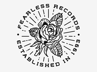 Rose fearless fearless records nh design co nhammonddesign nick hammond nick hammond design nickhammonddesign.com rose typography