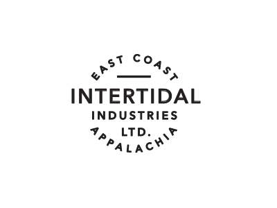 Intertidal Industries appalachia east coast intertidal lockup logo logo design nhammonddesign nick hammond nick hammond design nickhammonddesign.com type typography