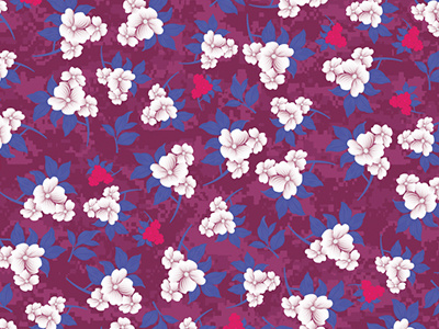Floral Pattern nickhammonddesign.com nhammonddesign nick hammond design nick hammond apparel design print pattern jaybird floral pattern floral