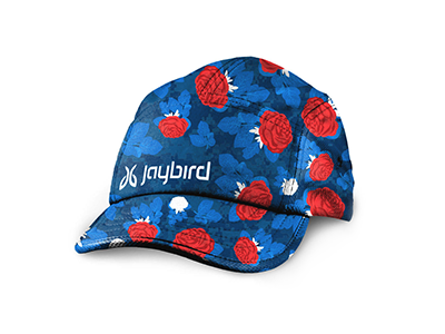 Shoreditch Running Hat nick hammond design nhammonddesign nickhammonddesign.com nick hammond floral pattern floral jaybird running hat jaybird shoreditch running hat shoreditch