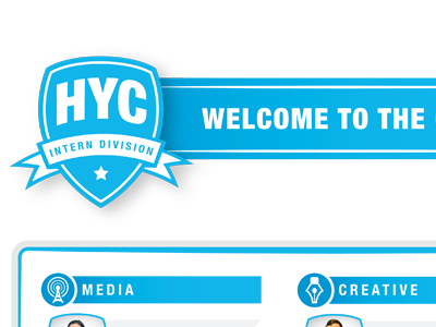 Intern Intro crest hoffmann york hyc hyconnect hyconnect.com intern intern division intern intro nick hammond nick hammond design nickhammonddesign.com welcome to the club