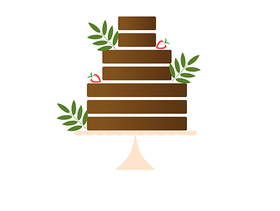 Wedding Cake cake icon logo wedding