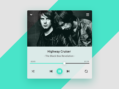 Daily UI Day #9 daily ui music player