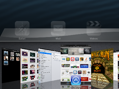 App Switcher Mockup app cover cover flow flow ios switcher