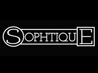 House of Sophtique brand brandidentity branding logo merchandise