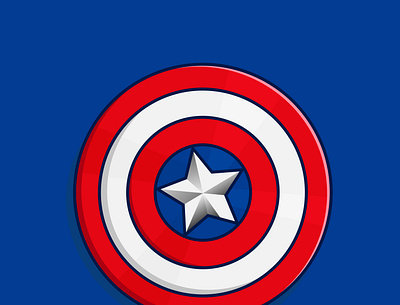 Captain America design graphic design illustration vector