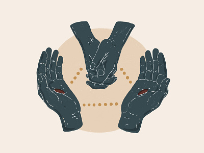 Relational Prayer communication hands illustration prayer relationship