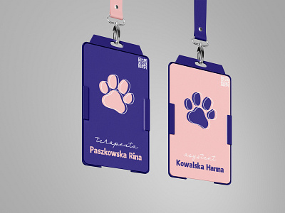 id card design | veterinary clinic
