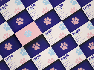 business card design | veterinary clinic