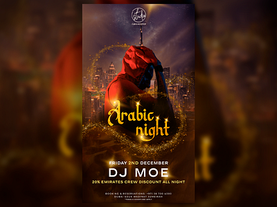 Arabic Night | Flyer