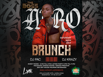 Afro Brunch | Flyer