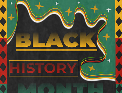 Black History Month africa african american annual black black history month celebrating design equality ethnic event freedom graphic design history holiday illustration