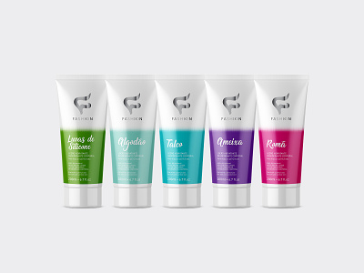 Moisturizing Cream - Fashion Cosméticos brand branding color design logo packaging packaging design