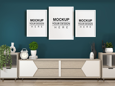 Wall Mockup, Frame Mockup