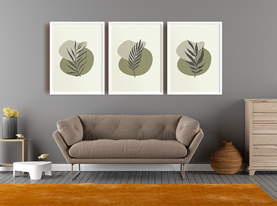 Poster Mockup, Wall Art Interior design graphic design interior mockup photo mockup poster frame mockup