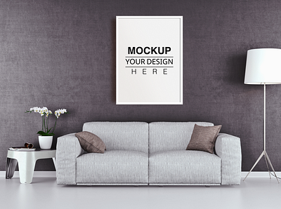 Poster Mockup design graphic design illustration interior mockup photo mockup poster frame mockup