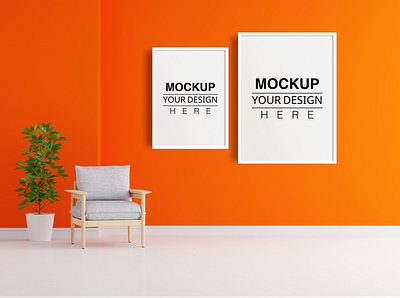 Poster Art Mockup branding design graphic design illustration interior mockup logo photo mockup poster frame mockup ui vector