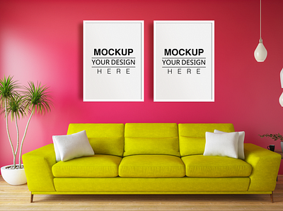 Digital Mockup,Frame Mockup,Photo Frame branding design graphic design illustration interior mockup logo photo mockup poster frame mockup ui vector