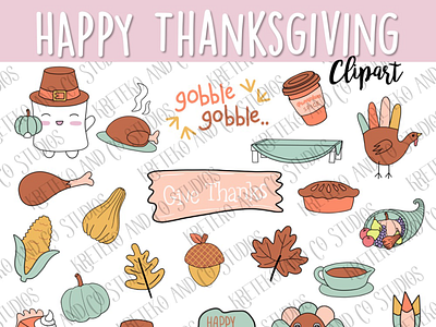 Thanksgiving Clipart Collection