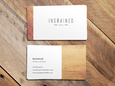 Ingrained Studio Biz Cards