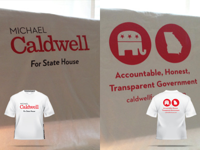 Caldwell for House Shirt caldwell for house campaign local politics politics print screen print shirt