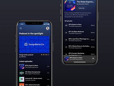 Podcast App - Concept