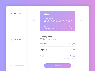 Credit Card Checkout card challenge checkout credit daily ui ux webdesign