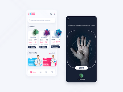 Medico | Virus Detect and healthcare app