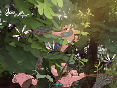 Ogre's of Aulgoy art cartoon colors concept creature design enchanted illustration jungle words
