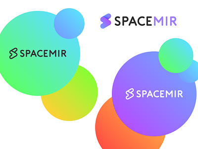 SPACEMIR Bubbles brand branding identy logo logotype