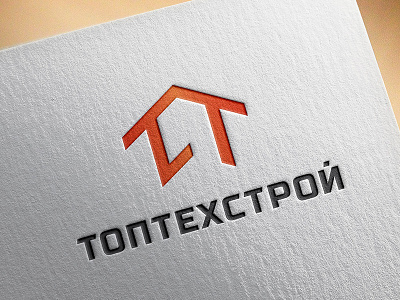 Toptechstroy Logo brand branding identy logo logotype vector