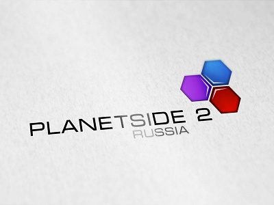 Planetside 2: Russian Community brand branding identy logo logotype vector