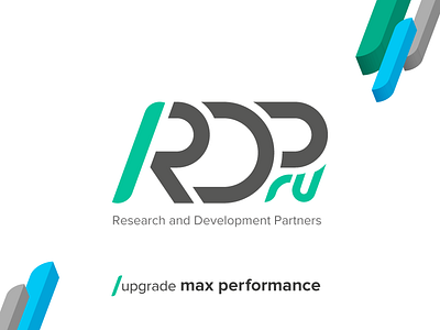 RDP.RU Logo Concept brand branding identy logo logotype vector