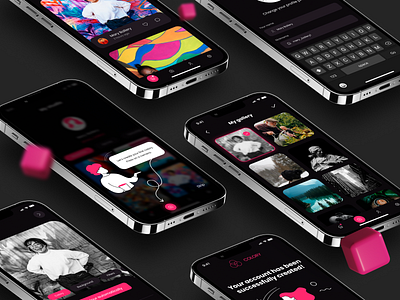 Colory App app behance design dribbble mobile app ui