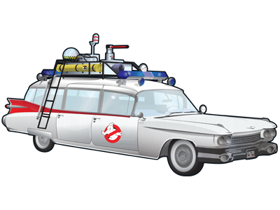 Ecto-1 by Chris HP on Dribbble