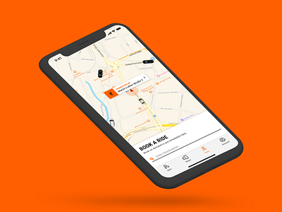 Sixt Ride App app design ui ux