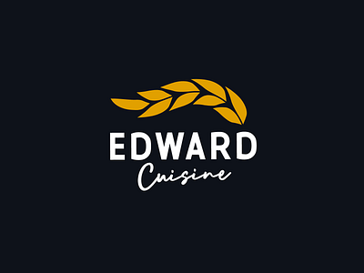 Edward Cuisine branding logo logo design