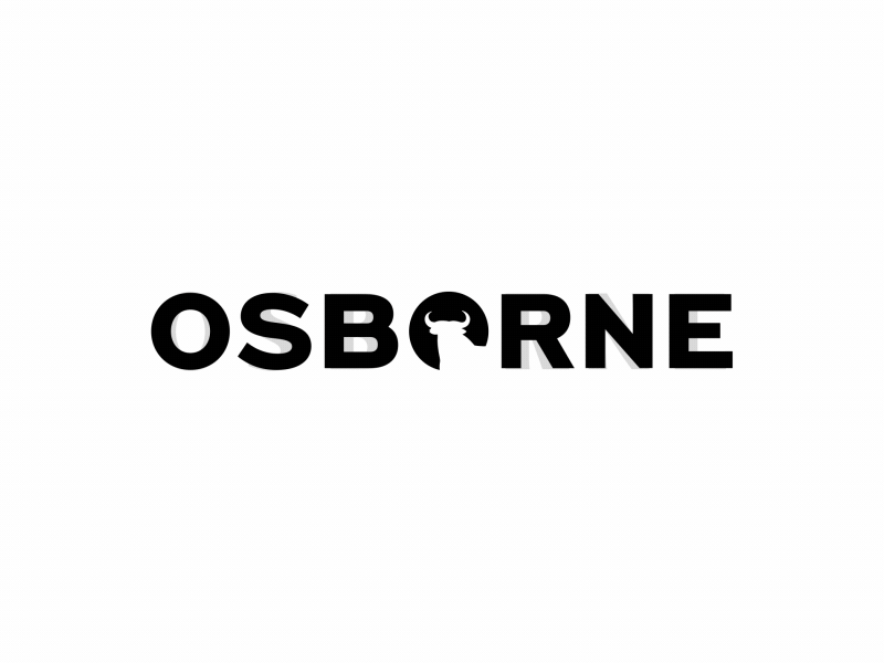 Osborne - Logo after animation branding logo motion type