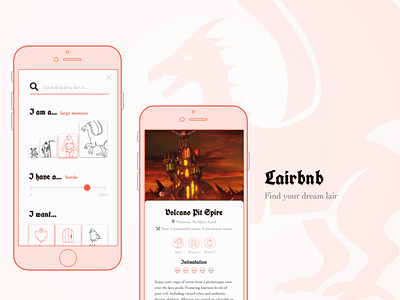 Lairbnb 12in12 airbnb app daily ui fantasyui hotel side project ui design ux design