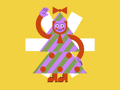 illustration of Christmas treer for festival