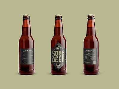 Soul Beer beer craft lettering