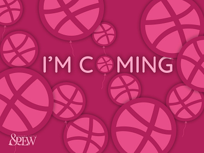 I'm coming dribbble! andrews im coming